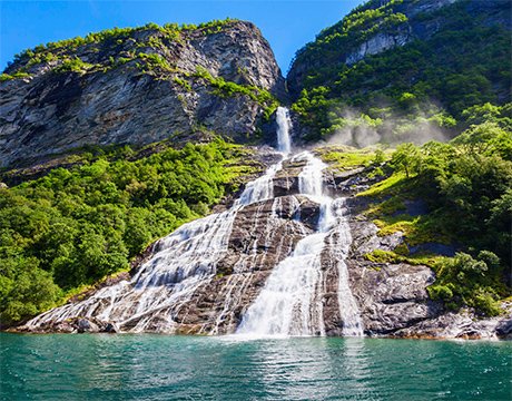 Die Sieben Schwestern Wasserfälle, Geirangerfjord | MSC Cruises Die Sieben Schwestern Wasserfälle, Geirangerfjord | MSC Cruises