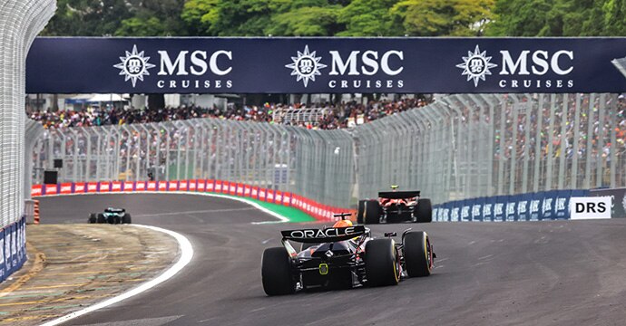 MSC Cruises 2025 Titelsponsor der Formula 1® MSC Cruises