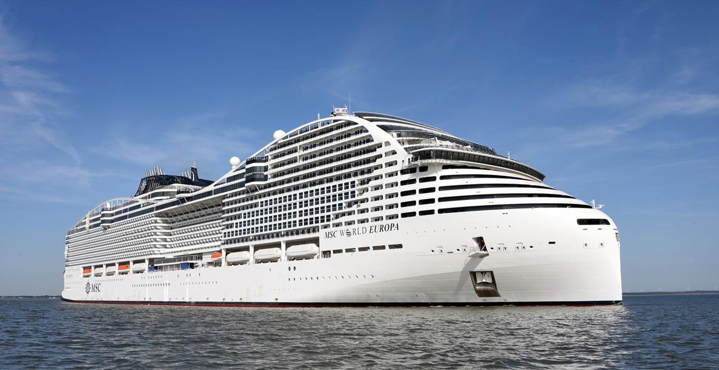 MSC World Europa MSC Euribia Aufschwimmen | MSC Cruises