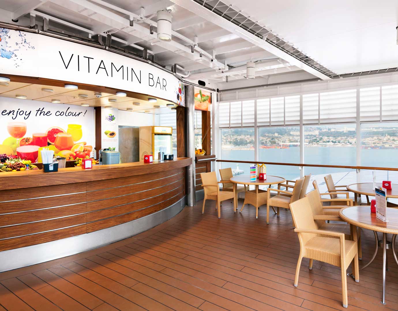 Vitamin Bar MSC Armonia | MSC Cruises Vitamin Bar MSC Armonia | MSC Cruises