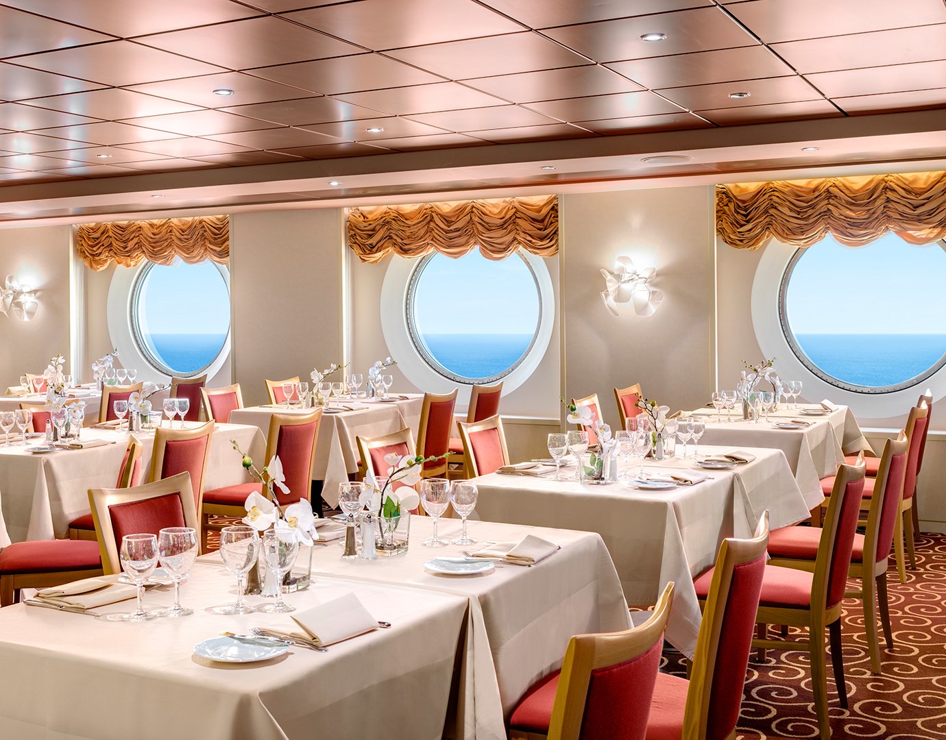 MSC Cruises armonia restaurant marco polo MSC Cruises armonia restaurant marco polo