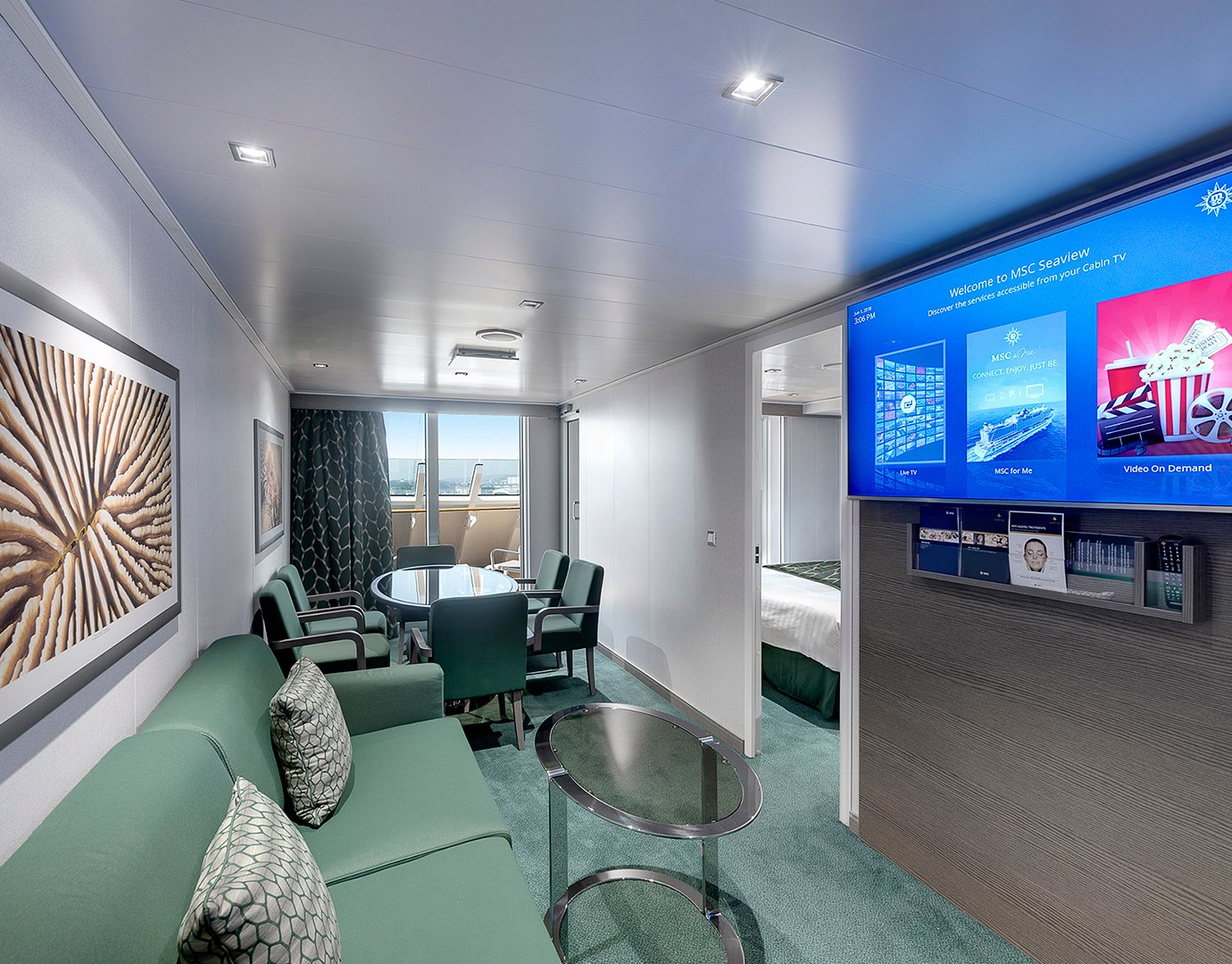 MSC Seaside Cabin: Two Bedroom Grand Suite MSC Seaside Cabin: Two Bedroom Grand Suite